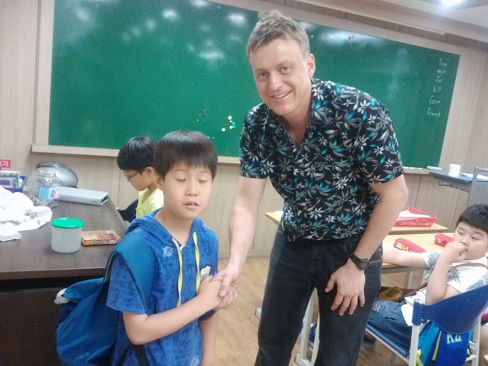 Jarod with Jack, the best student on the Goldenbell Quiz from B class. Jarod with Jack, the best student on the Goldenbell Quiz from B class.